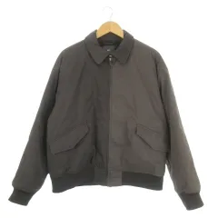 エイチ&エム H&M ボンバージャケット スイングトップ ブルゾン ジップアップ 配色 中綿 M グレー /CK2 ■GY99