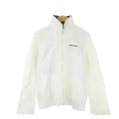 トミーヒルフィガー TOMMY HILFIGER スイングトップ ジップアップ フード収納 ロゴ S 白 ホワイト /CK5 ■GY99