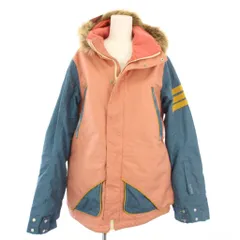 バートン BURTON スノボウェア 中綿ジャケット アウター L ピンク 青 ブルー 01T-02628905 /TK