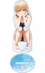 [중고] 아크릴 스탠드 아크릴 패널 일색 이로하 신작 학교 수영복 BIG 아크릴 스탠드 [역시 내 청춘 러브 쌀은 잘못되어있다. 완]