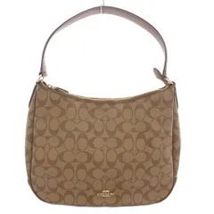 コーチ COACH ワンショルダーバッグ シグネチャー 総柄 茶 ブラウン F29209 /AE