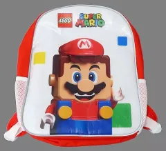 【中古】雑貨 マリオ バックパック  「レゴ スーパーマリオ のりこめ! クッパのひこうせんかん チャレンジ」 メーカー購入特典