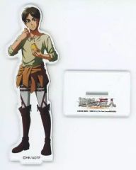 [Used] Acrylic Stand・Acrylic panel Eren Yeager acrylic Stand"Attack Titan×Mikado Honpo Nagasaki Castella