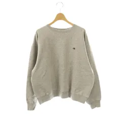 ノースフェイス パープルレーベル THE NORTH FACE PURPLE LABEL NT6303N 10oz Mountain Crew Neck Sweat スウェット トレーナー 長袖 コットン WM グレー /NR ■OS