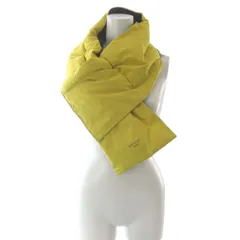 マックスマーラ MAX MARA マフラー 中綿 バイカラー イエロー ブラック /YO29のサムネイル