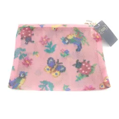 フェイラー ハイジ ポーチ メッシュ ピンク