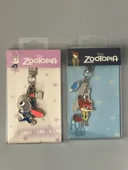 ズートピア ニック ジュディ チャーム キーホルダー