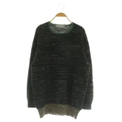 コムデギャルソンオム COMME des GARCONS HOMME AD1995 ニット セーター 長袖 クルーネック ヴィンテージ ブラック /MY ■OS