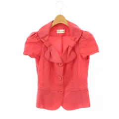 レッド ヴァレンティノ RED VALENTINO フレンチスリーブ ジャケット 薄手 38 ピンク /CX ■OSのサムネイル