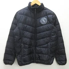 g■フィラゴルフ/FILA GOLF ダウンジャケット/ゴルフウェア【M】黒/men's/3【中古】■