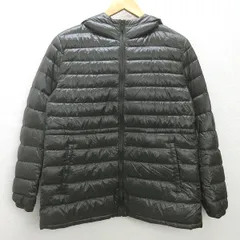 U■ユニクロ/UNIQLO ウルトラライトダウンジャケット【XL】カーキ系/LADIES/J16【中古】■