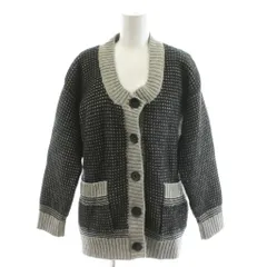 クロエ CHLOE ニットジャケット ウール XS グレー /AN35のサムネイル