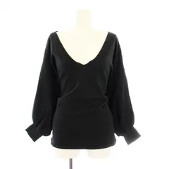 ジャーナルスタンダード レリューム JOURNAL STANDARD relume 17070462400030 トレーナー スウェット 長袖 Vネック F 黒 ブラック /KU ■MT