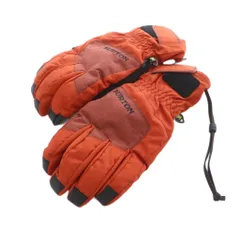 バートン BURTON 手袋 グローブ ナイロン ロゴ オレンジ /MQのサムネイル