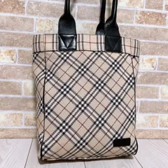 (格安) Burberry Blue Label(バーバリー)トートバッグ チェック柄