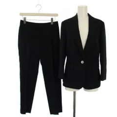 ザ・スーツカンパニー THE SUIT COMPANY スーツ セットアップ 上下 テーラードジャケット スラックスパンツ ジップフライ 38 黒 /BM ■MA