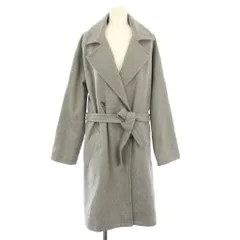 アーペーセー A.P.C. MANTEAU BAKERSTREET COAT ガウンコート アウター ベルト 36 グレー 23206-1-24831 /TKのサムネイル