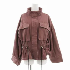 エゴイスト EGOIST 配色ステッチツイルジャケット ブルゾン スタンドカラー F 赤系 レッド 120014311001 /FFのサムネイル