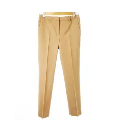 セオリー Theory スラックス パンツ スリム テーパード ウール センタープレス 0 S ベージュ /CK24 ■GY19