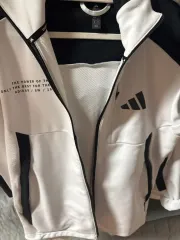 アディダス 白 トラック ジャケット 95