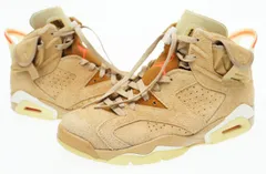 ナイキ NIKE ×TRAVIS SCOTT トラヴィススコット AIR JORDAN 6 RETRO SP BRITISH KAHKI エアジョーダン6  DH0690-200 28 ブリティッシュカーキ ブランド古着ベクトル 中古☆AA★▲■250311