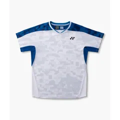 ヨネックス YONEX メンズゲームシャツ（フィットスタイル） テニス・バドミントン ウェア（メンズ） (10754)、(011)ホワイト