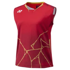 ヨネックス YONEX ウィメンズゲームシャツ（ノースリーブ） テニス・バドミントン ウェア（レディース） (20963Y)、(021)ワイン
