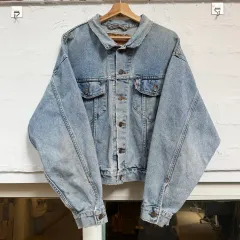 Levis 70598 デニム ライトブルー トラッカー ジャケット M