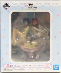 BANDAI SPRITS 이치 반 쿠지 Re : 처음부터 시작하는 이세계 생활 아마이 봄이 왔다! 어느 쪽에서 먹을까? A 상 렘 & 램 피규어 푸딩 아 라 MODE