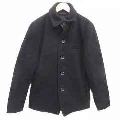 ジャーナルスタンダード JOURNAL STANDARD ステンカラーコート 総裏地 ウール L 紺 ネイビー /YK