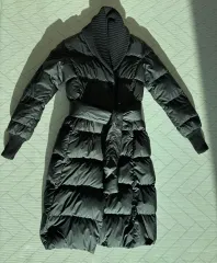 ラルフローレン レディース ベルト付き ダウンジャケット ロング丈 XS