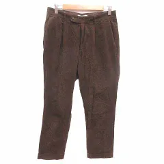 ビーミングバイビームス B:MING LIFE STORE by BEAMS テーパードパンツ コーデュロイ M 茶 ブラウン /YK