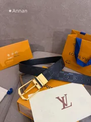 入手困難 限定品 LOUIS VUITTON ルイヴィトン メンズ  ベルト  本革