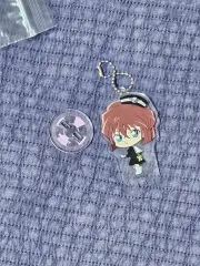 名探偵コナン 灰原 黒鉄の魚影 コラボカフェ アクリル フィギュア キーホルダー バラ