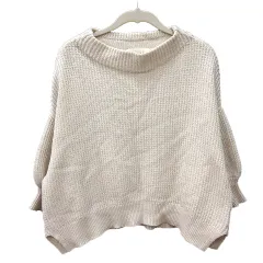 スナイデル SNIDEL ニット セーター 七分袖 F 白 アイボリー /MN