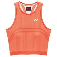 ヨネックス YONEX ウィメンズフィットタンクトップ テニス・バドミントン ウェア（レディース） (20926Y)、(814)サイバーオレンジ