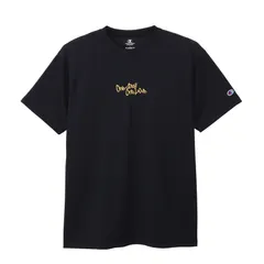 チャンピオン Champion  SHORT SLEEVE T-SHIRT BASKETBALL ウェア(メンズ･ユニ) (C3-DB320)、(981)ブラックXゴールド
