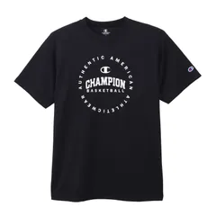 チャンピオン Champion  SHORT SLEEVE T-SHIRT BASKETBALL ウェア(メンズ･ユニ) (C3-DB328)、(090)ブラック