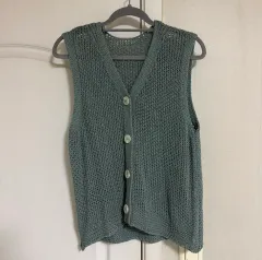 レディース ニット ベスト フリーサイズ