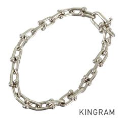 ティファニー TIFFANY&Co. ハードウェア スモール リンク Sv925 ブレスレット sss【中古】
