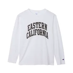 チャンピオン Champion  LONG SLEEVE T-SHIRT BASIC ウェア(メンズ･ユニ) (C3-D411)、(011)パール