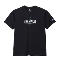 チャンピオン Champion  SHORT SLEEVE T-SHIRT BASKETBALL ウェア(キッズ) (CK-DB346)、(090)ブラック