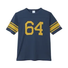 チャンピオン Champion  S/S FOOTBALL T-SHIRT BASIC ウェア(メンズ･ユニ) (C3-D354)、(385)ダークブルー
