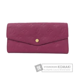 LOUIS VUITTON ルイヴィトン M60341 ポルトフォイユ・キュリーズ 長財布（小銭入れあり） アンプラント レディース [中古]