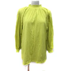 ジャーナルスタンダード レリューム JOURNAL STANDARD relume カットソー 長袖 F 黄緑 /YI