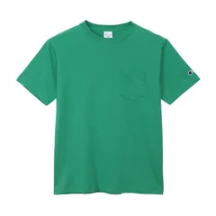 チャンピオン Champion  SHORT SLEEVE POCKET T BASIC ウェア(メンズ･ユニ) (C3-X357)、(540)グリーン