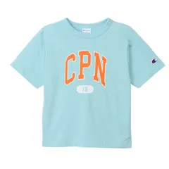 チャンピオン Champion  SHORT SLEEVE T-SHIRT KIDS CASUAL ウェア(キッズ) (CK-D312)、(331)グレイッシュライトブルー