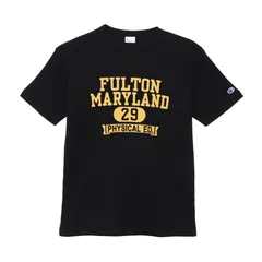 チャンピオン Champion  SHORT SLEEVE T-SHIRT BASIC ウェア(メンズ･ユニ) (C3-D349)、(090)ブラック