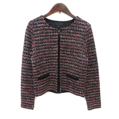 アンタイトル UNTITLED ノーカラージャケット ツイード 2 マルチカラー /MS