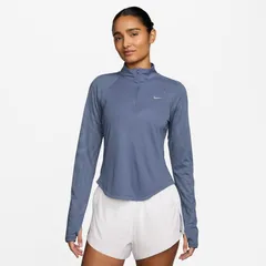 NIKE(ナイキ) ナイキ ウィメンズ テンポ DF FLSH ハーフジップ L/S トップ 陸上＆ランニング ウェア プラクティスシャツ HV2997、S